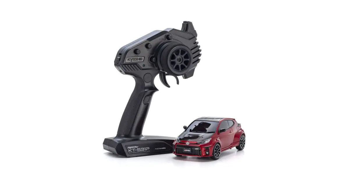 Mini-Z AWD Toyota GRMN Yaris Rally Package Emotional Red II