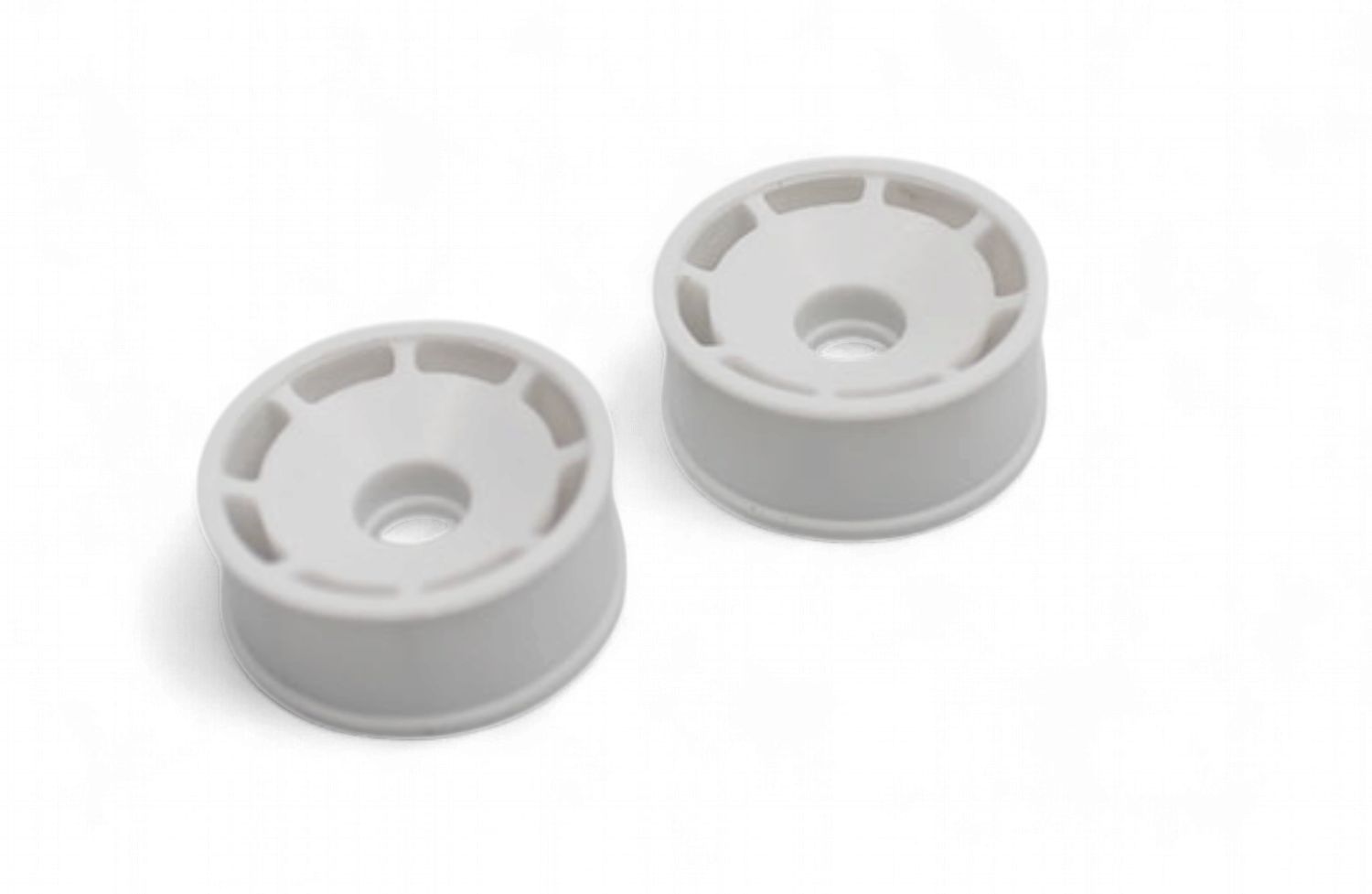 Speed Dish Wheel Front - 0 Offset (White)