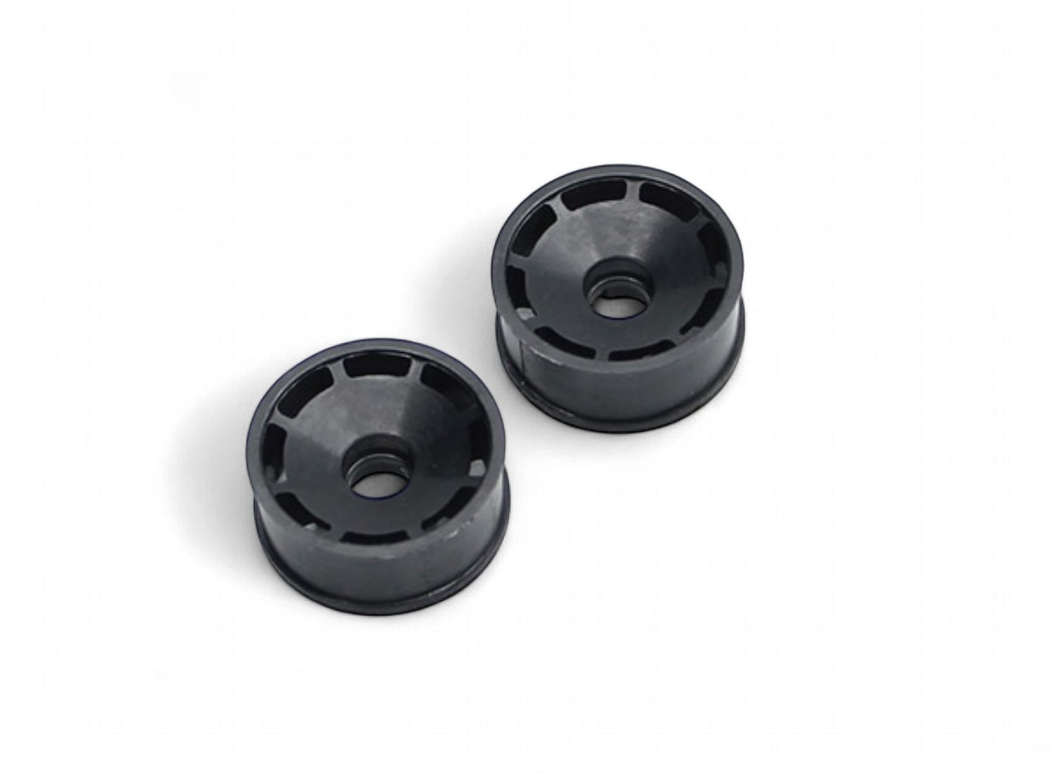 Speed Dish Wheel Front - 0 Offset (Black)