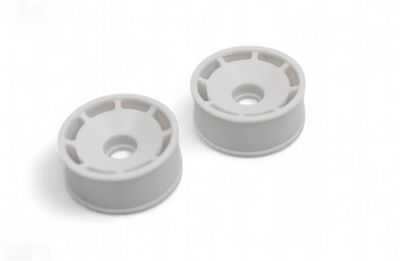 Speed Dish Wheel Front + 1 Offset (White)