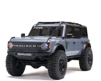 1/30 SCX30 Ford Bronco Brushed 4x4 RTR (B&amp;C Incl) - Grey
