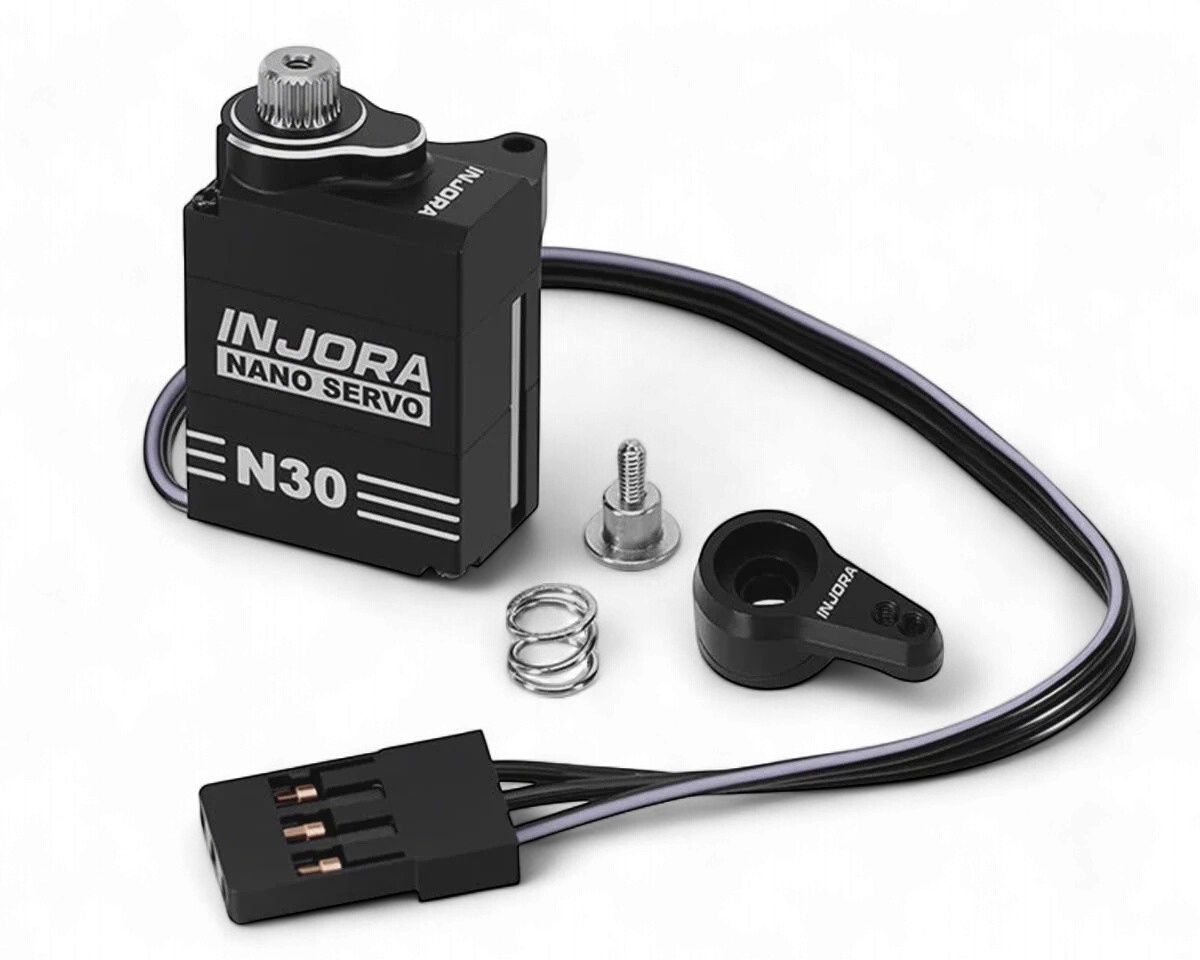 SCX30 N30 Nano High Torque Metal Gear Aluminum Servo w/Servo Saver