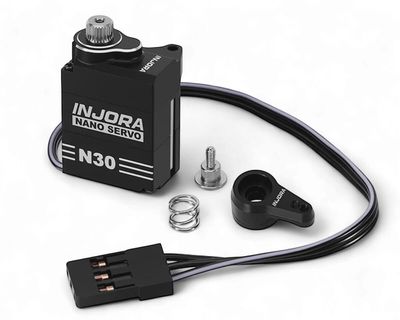 SCX30 N30 Nano High Torque Metal Gear Aluminum Servo w/Servo Saver