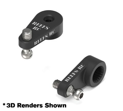 SX30 Aluminum Servo Arm &amp; Ball Stud (SCX30)