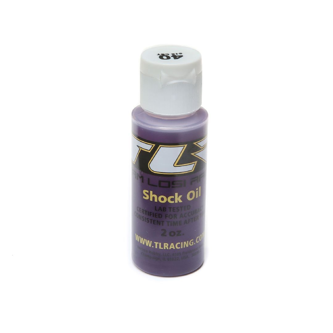 Silicone Shock Oil, 40WT, 516CST, 2OZ