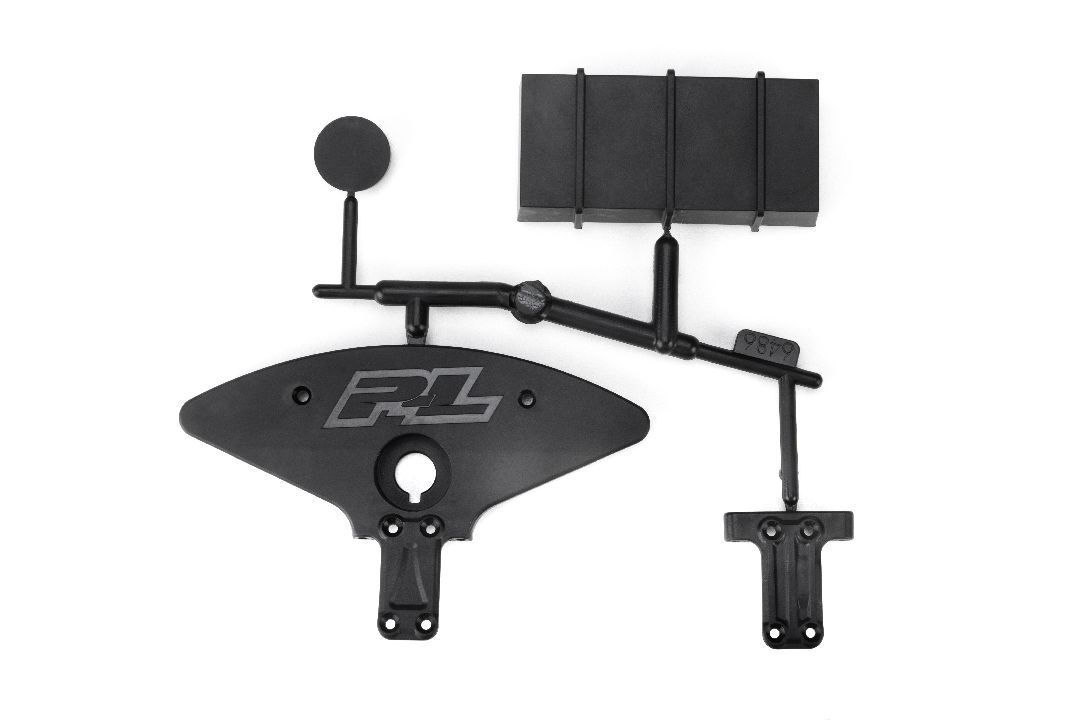 Pro-Line Fuel Cell &amp; Splitter/Diffuser Delete Kit: Losi NASCAR