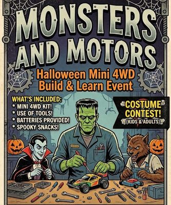 Monsters &amp; Motors: Halloween Mini 4WD Workshop