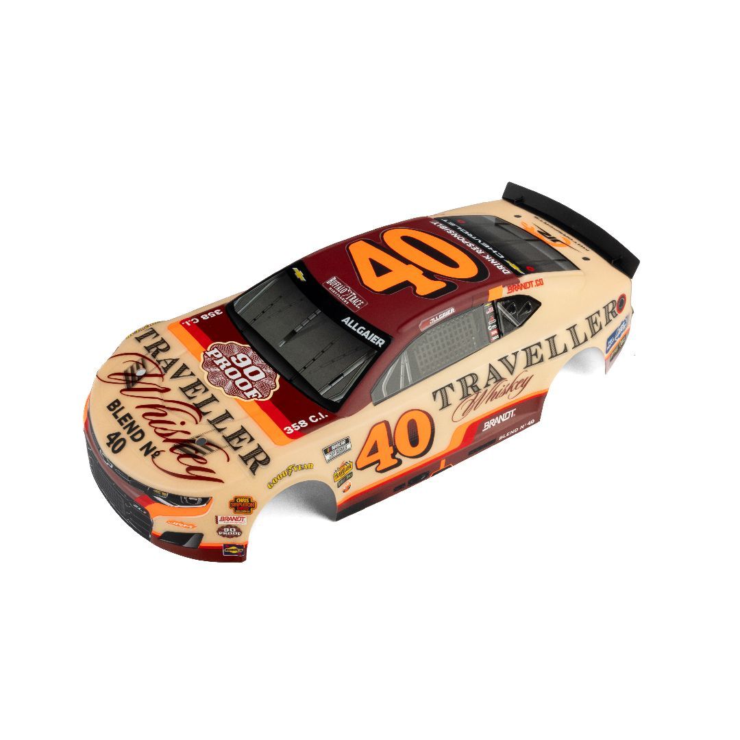 Losi NASCAR Body - J. Allgaier #40 Travellers Whiskey 2026