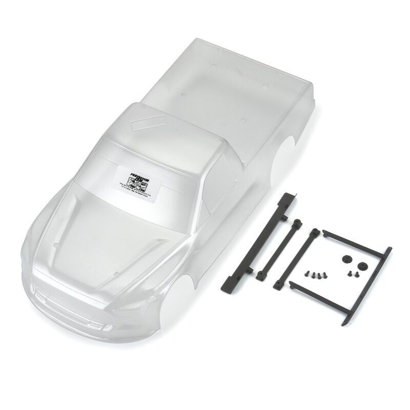 Pre-Cut 2024 Toyota Tundra Truck Clear Body for Losi NASCAR