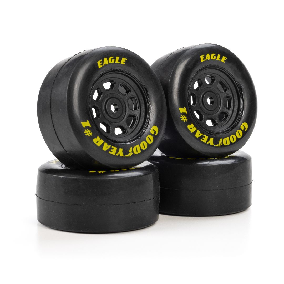 Goodyear Eagle Gen 4 Mounted Tires Stock: NASCAR GROM (4)