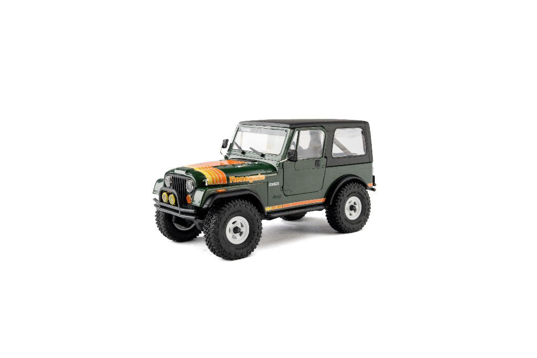 1/30 SCX30 Jeep CJ-7 Renegade Brushed 4x4 RTR (B&amp;C Incl) - Green