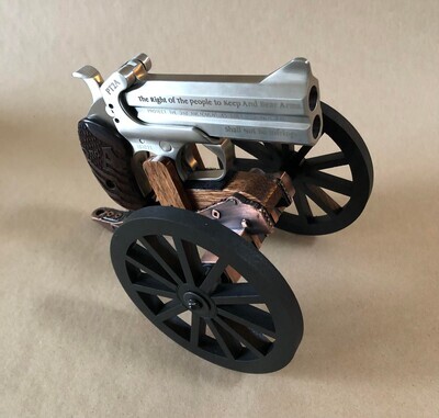 Bond Arms Single Wheel Cannon Stand