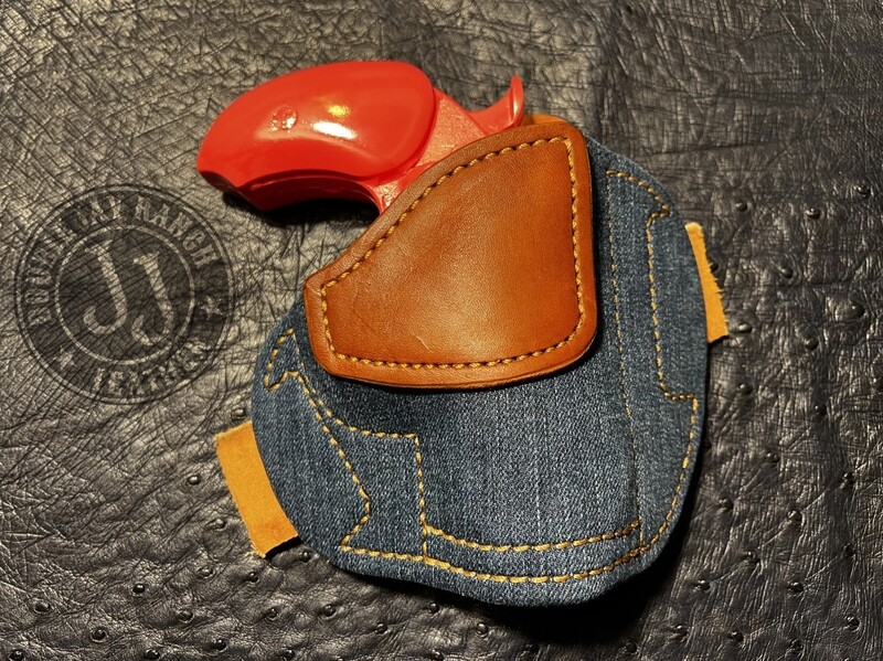 Denim Pancake Holster for Bond Arms 3.5" - 4.25"