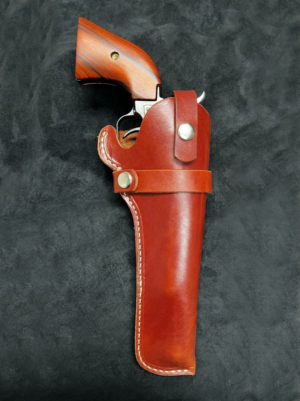 Snap-Off Belt Holster for Heritage RR/Ruger Wrangler 6"