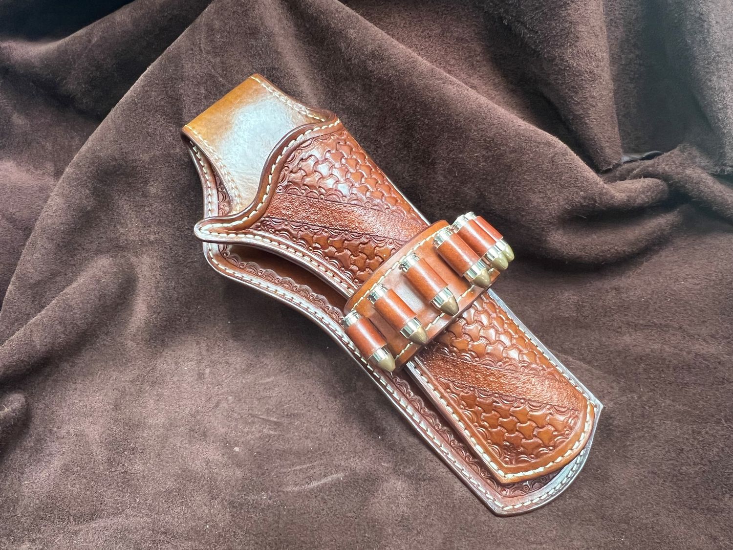 Hand-tooled Single Action Army Holster Hand-tooled Single Action Army Holster