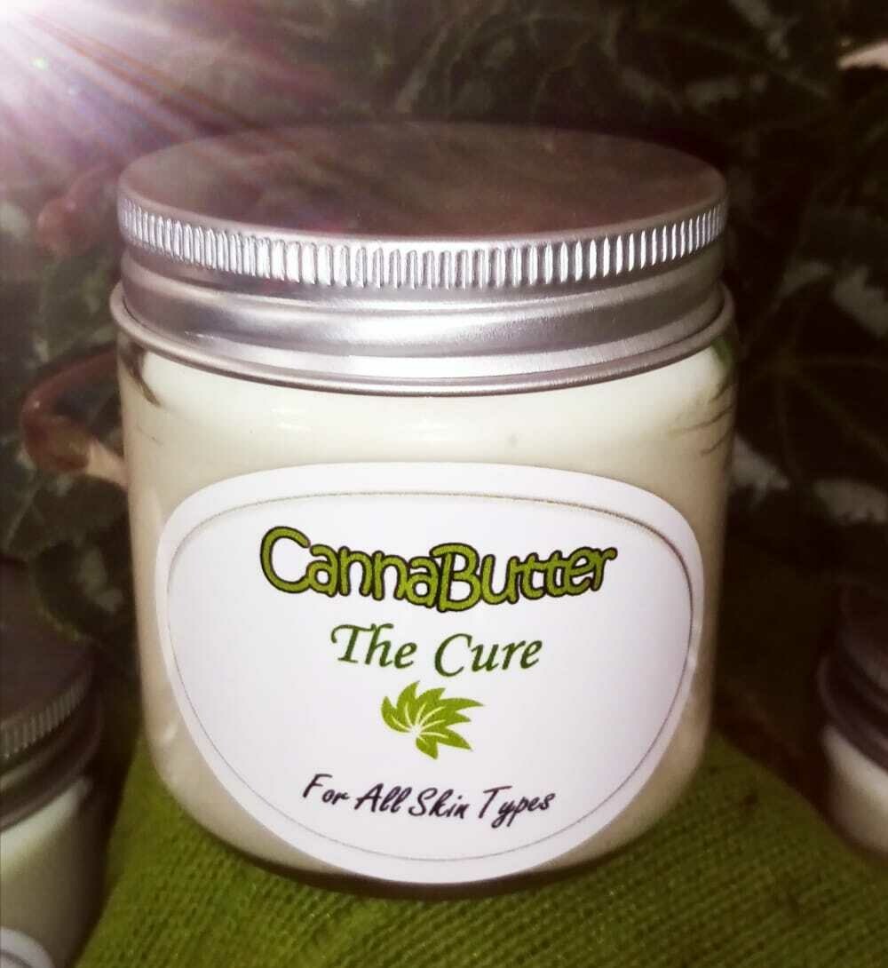 CannaButter - Cannabis Infused Shea Butter - Skin Treatment (100 ml)