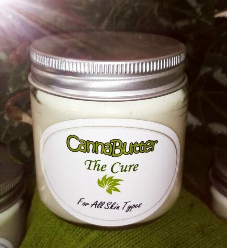 CannaButter Special- Cannabis Infused Shea Butter - Skin Treatment (100 ml) &amp; CannaSoap Combo