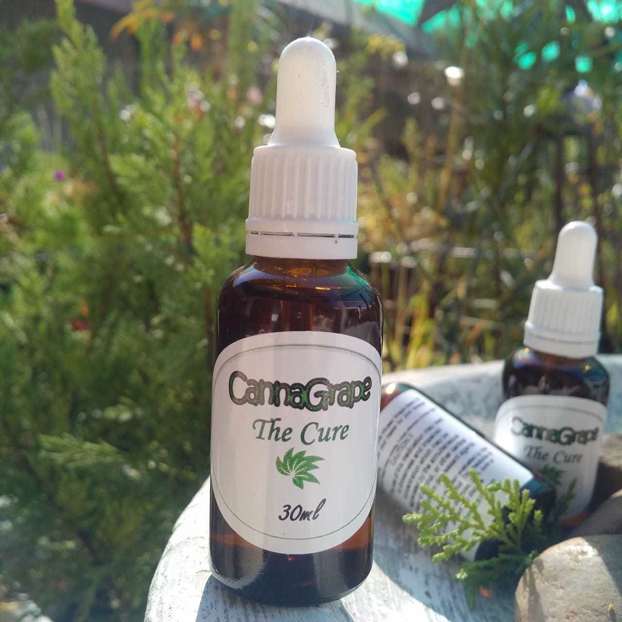 CannaGrape &quot;THC and CBD&quot; Infused Oil - (Grape Seed Oil - 30ml)