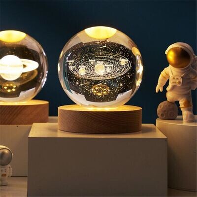 Crystal Ball Table Lamp