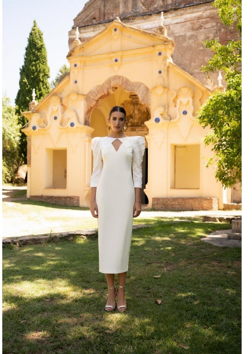 Vestido jaretas rombos