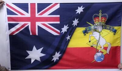 AUSTRALIAN / RAEME Flag