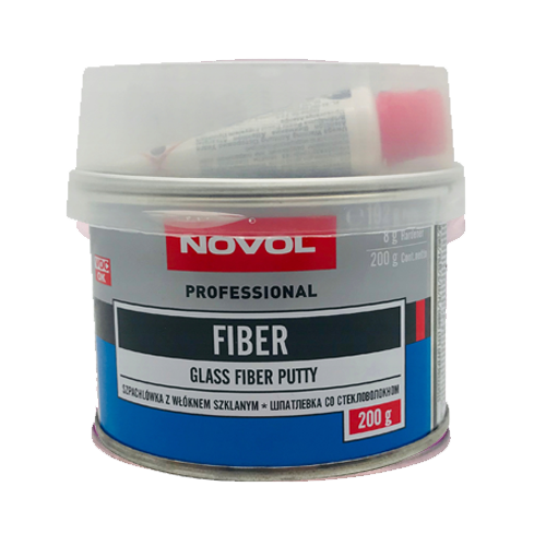 Шпатлевка Novol Fiber со стекловолокном 0,2кг