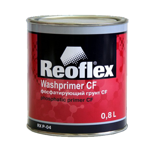 Грунт Reoflex фосфатирующий однокомпонентный серый 0,8л.