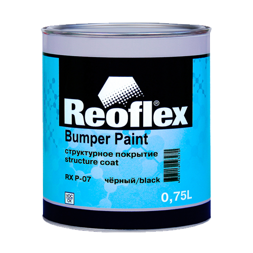 Структурное покрытие Reoflex черное для бамперов 0,75л.