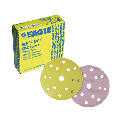 Абразивные круги Kovax Yellow Film Р800 15 отверстий 152мм (упаковка 10шт.)