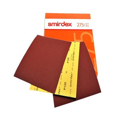 Водостойкая бумага Smirdex 275 230ммХ280мм Р120 (упаковка 10шт.)