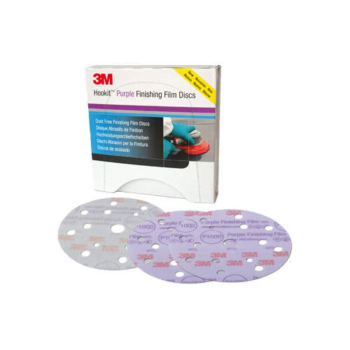 Полировальный круг 3M 51157 Hookit 260L Purple P1000 15 отверстий 150мм (упаковка 10шт.)