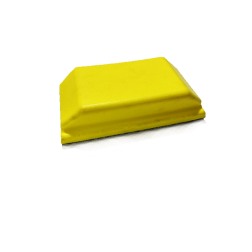 Шлифок GP желтый 66мм. x 120мм. пенополиуретановый средней жесткости без пылеотвода