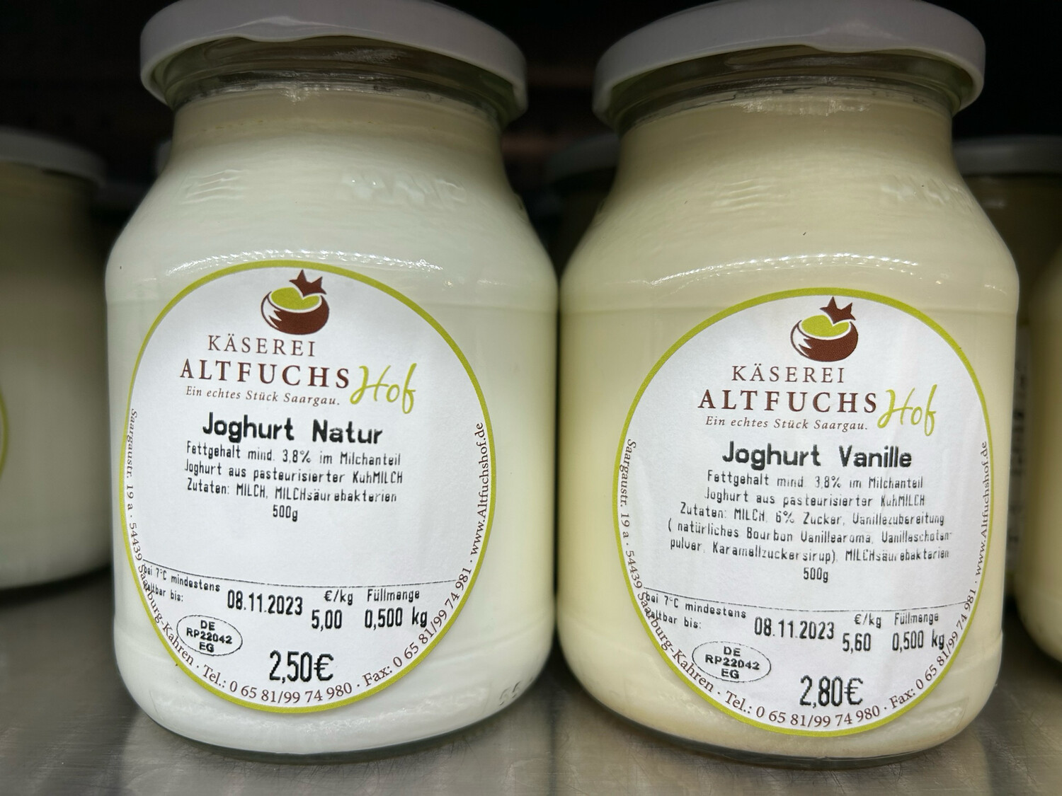 Joghurt vom Altfuchshof