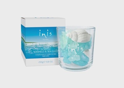 Inis Scented Seashells & Seaglass 8.8 oz