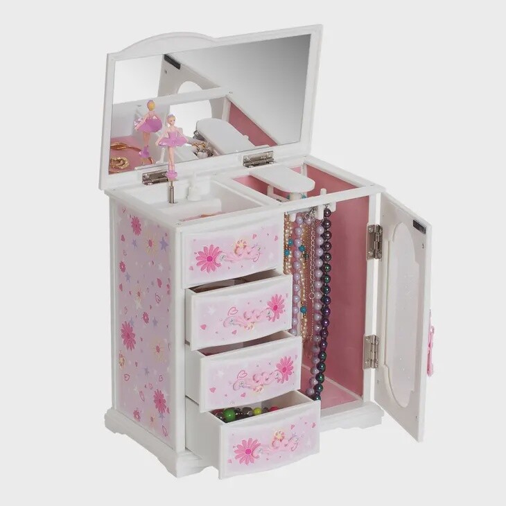 Hyacinth Girls Ballerina Music Jewelry Box