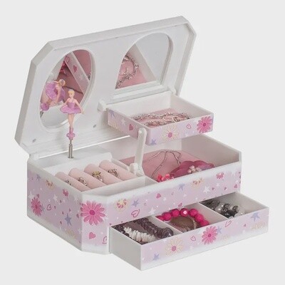 Hayley Girl's Musical Ballerina Jewelry Box
