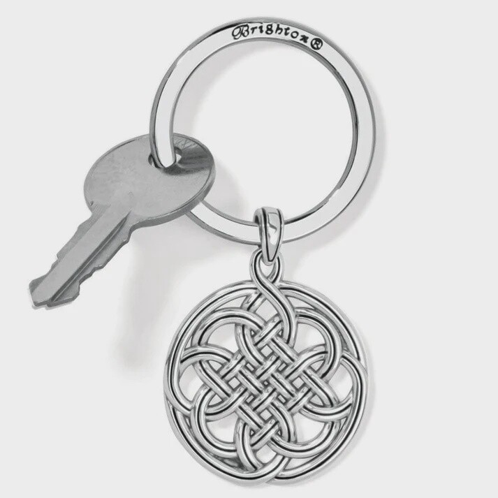 Interlok Medallion Round Key Fob-E18281