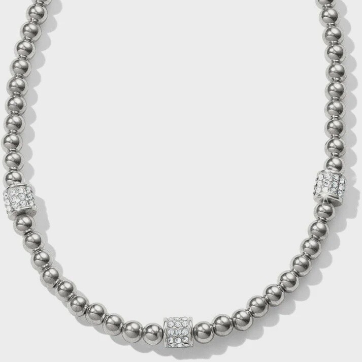 Meridian Petite Beads Station Necklace—JM188B