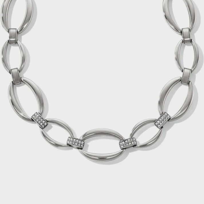 Meridian Swing Statement Necklace-JL4432