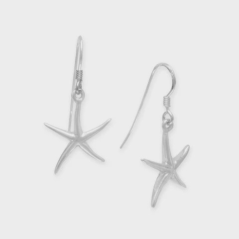 Starfish French Wire Earrings