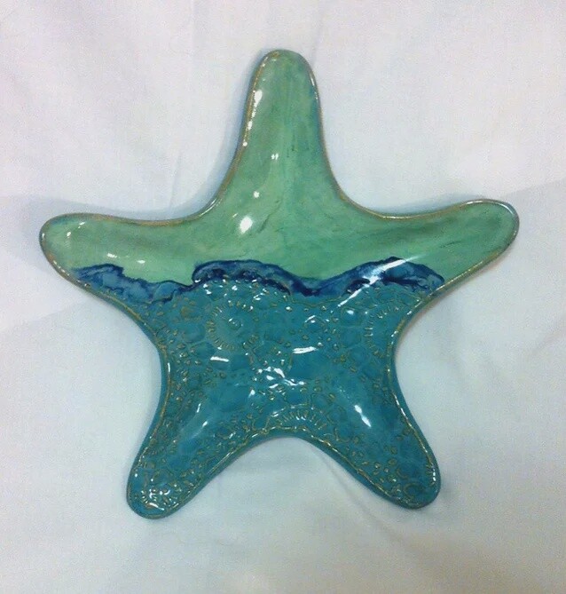 Starfish Tray - Ocean Heirloom Lace