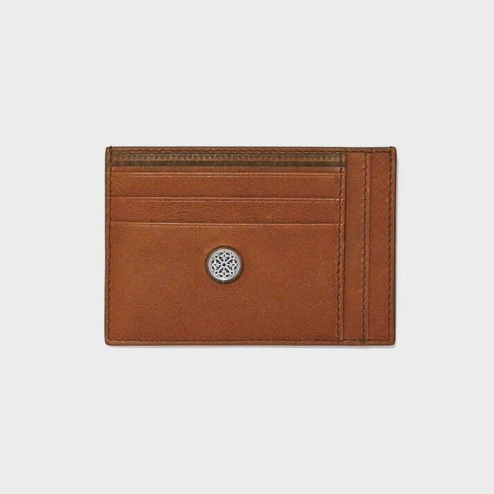 Ferrara Slim Card Case - Russet