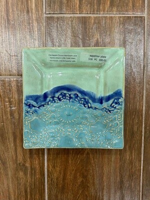 Appetizer Plate - Ocean Heirloom Lace