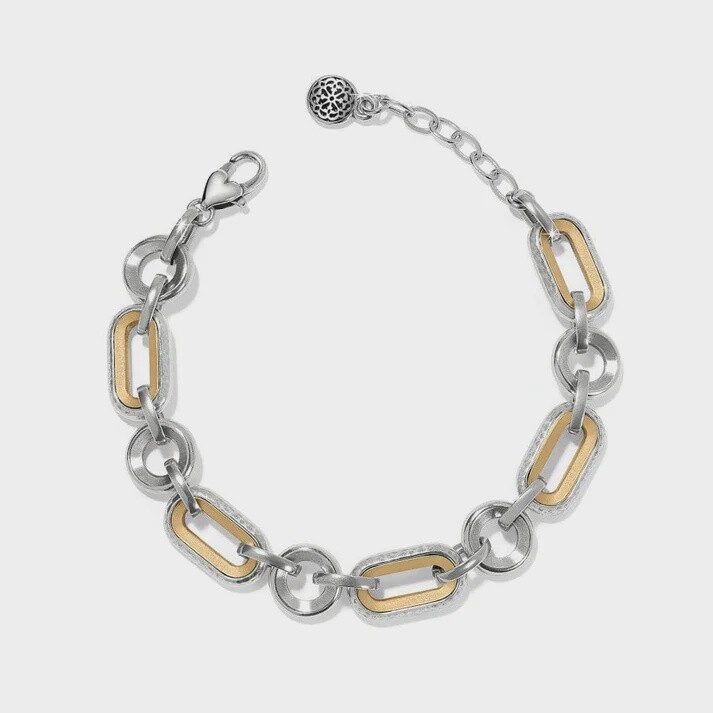 Medici Two Toned Link Bracelet-JF0177