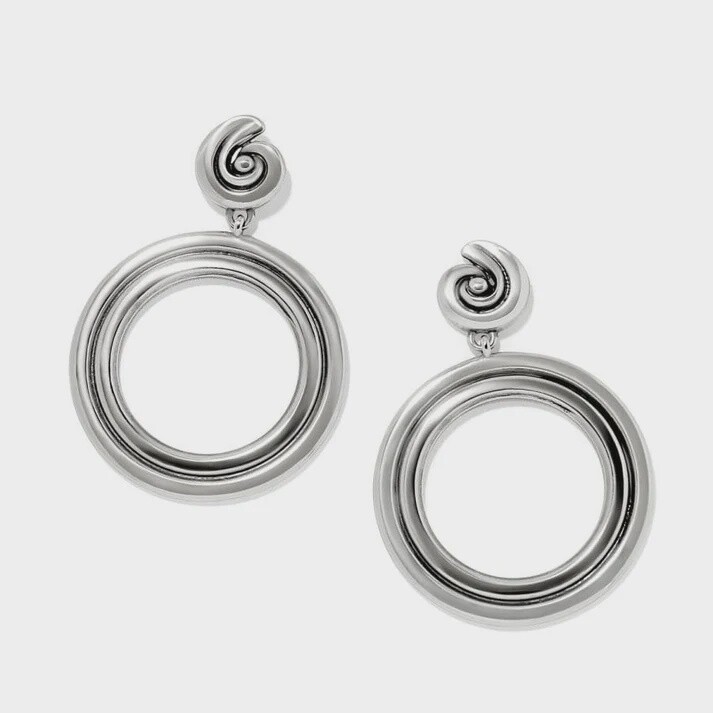 Contempo Moda Post Ring Drop Earrings JA9953