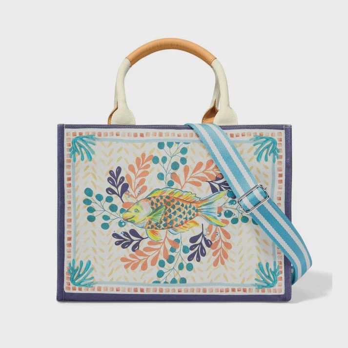 Happy Fish Medium Tote-H10826