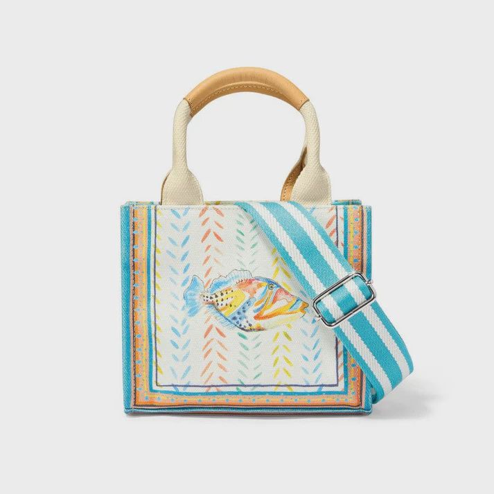 Trigger Fish Mini Tote-H10824