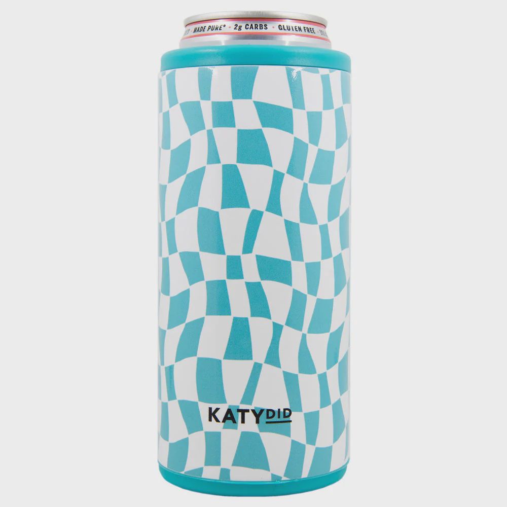 Skinny Can Cooler, Pattern: 06-AQUA
