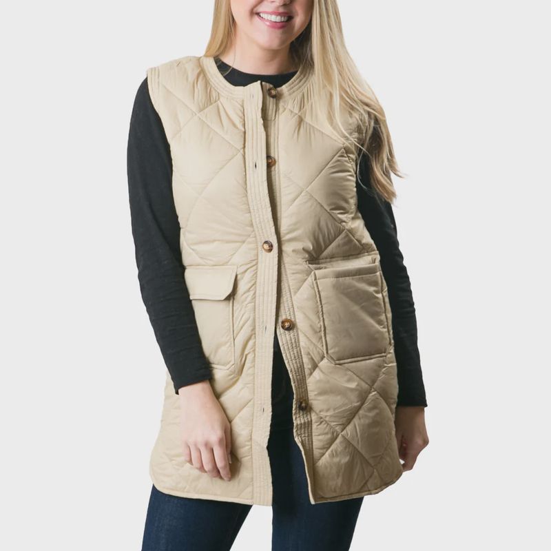 Zara Vest - Camel