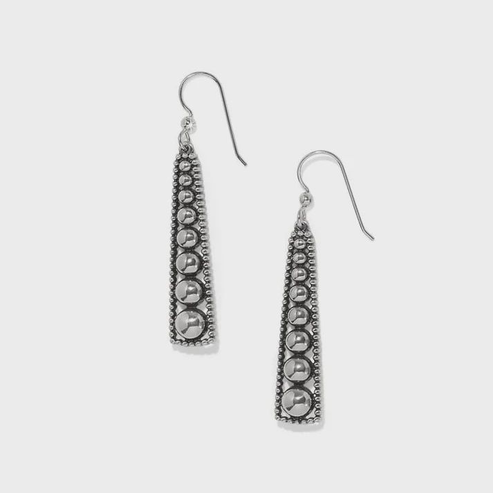 Pretty Tough Pyramid French Wire Earrings-JA9959